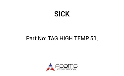 TAG HIGH TEMP 51,