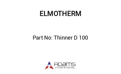 Thinner D 100