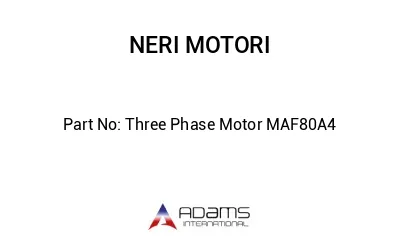 Three Phase Motor MAF80A4