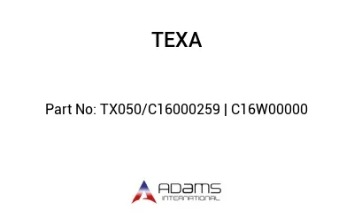 TX050/C16000259 | C16W00000