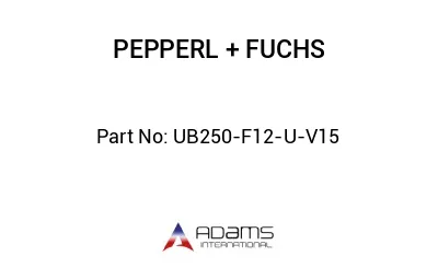 UB250-F12-U-V15