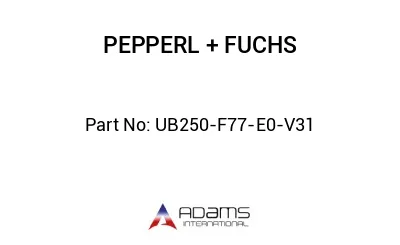 UB250-F77-E0-V31