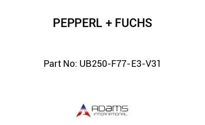 UB250-F77-E3-V31