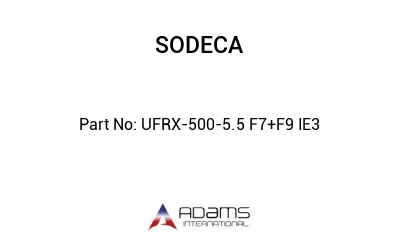 UFRX-500-5.5 F7+F9 IE3