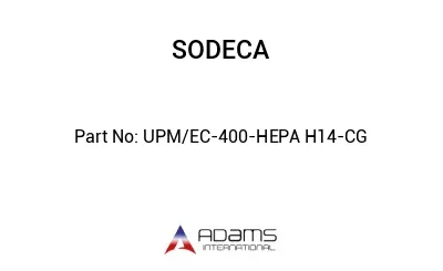 UPM/EC-400-HEPA H14-CG
