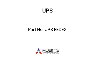 UPS FEDEX