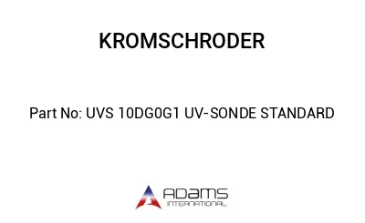 UVS 10DG0G1 UV-SONDE STANDARD