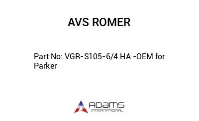 VGR-S105-6/4 HA -OEM for Parker