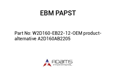 W2D160-EB22-12-OEM product-alternative A2D160AB2205