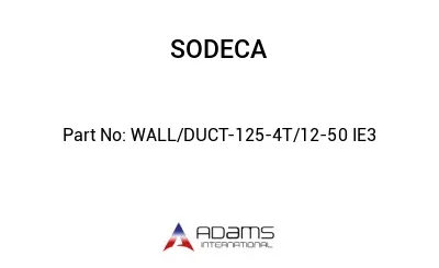 WALL/DUCT-125-4T/12-50 IE3