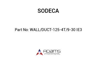WALL/DUCT-125-4T/9-30 IE3
