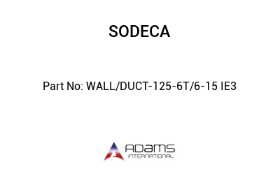 WALL/DUCT-125-6T/6-15 IE3