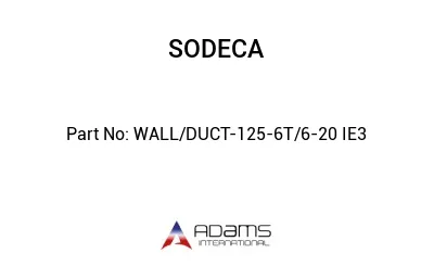 WALL/DUCT-125-6T/6-20 IE3