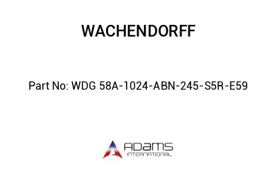 WDG 58A-1024-ABN-245-S5R-E59