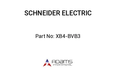 XB4-BVB3 - SCHNEIDER ELECTRIC - United States - Adams International LLC USA