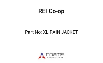 XL RAIN JACKET