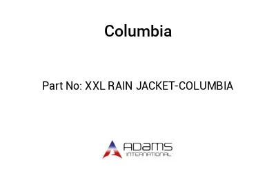 XXL RAIN JACKET-COLUMBIA