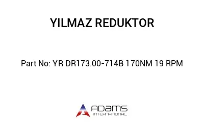 YR DR173.00-714B 170NM 19 RPM