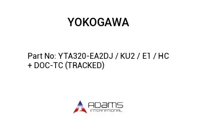 YTA320-EA2DJ / KU2 / E1 / HC + DOC-TC (TRACKED)